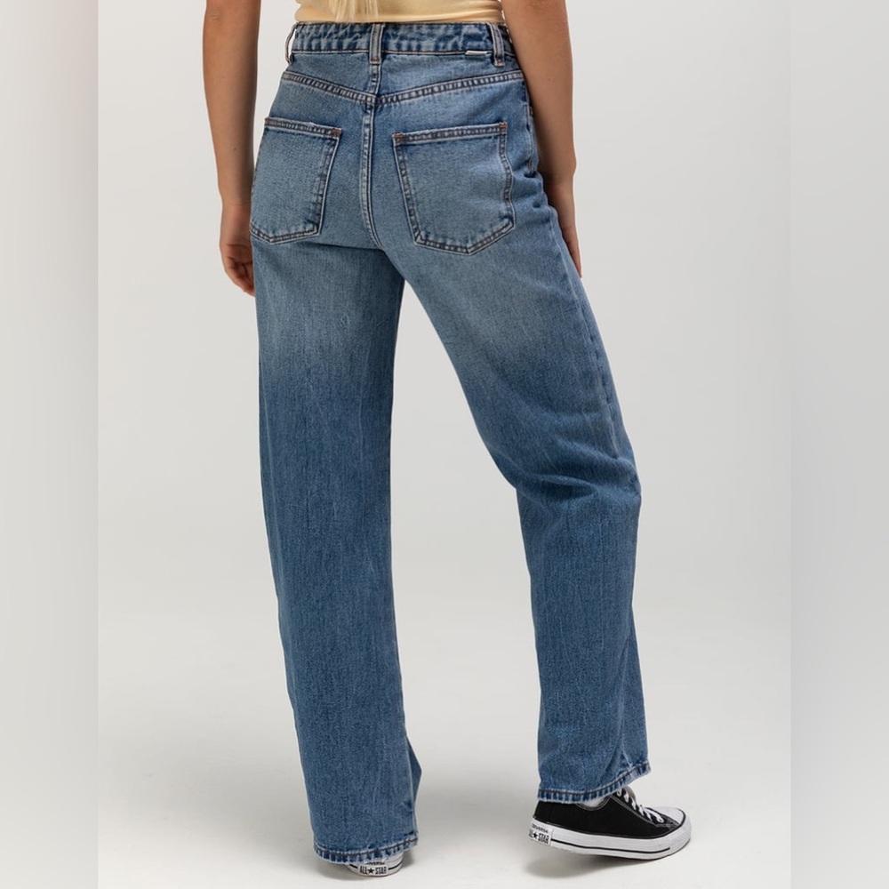 BILLABONG Aaliyah Womens Baggy Denim Jeans - Picture 4 of 4